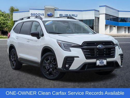 Crystal White Pearl 2025 Subaru Ascent Onyx Edition Touring