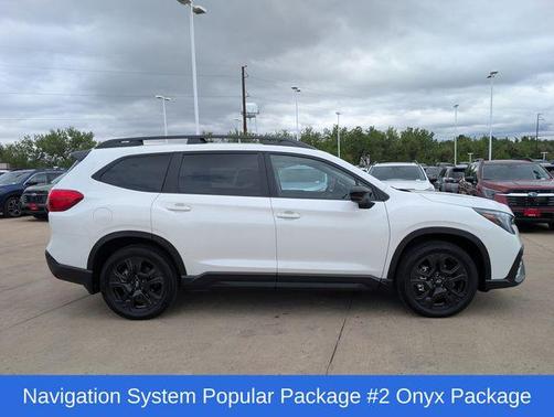 Crystal White Pearl 2025 Subaru Ascent Onyx Edition Touring