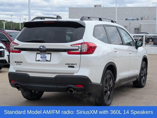 Crystal White Pearl 2025 Subaru Ascent Onyx Edition Touring