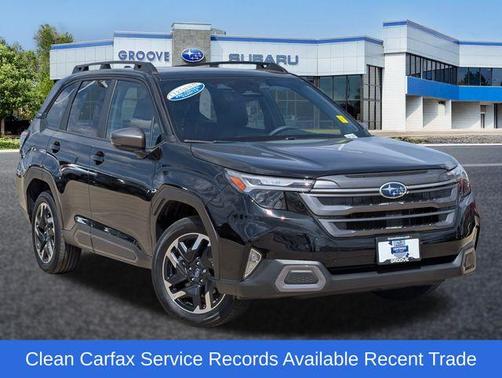 Crystal Black Silica 2025 Subaru Forester Limited