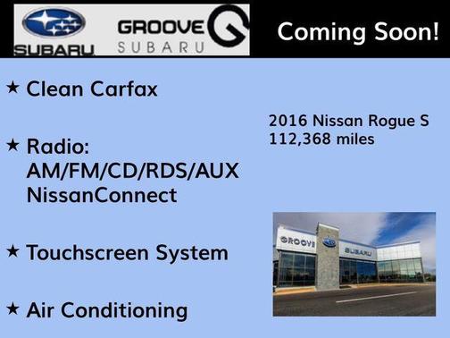 2016 Nissan Rogue S