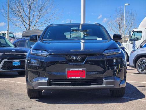 Black 2026 Subaru Solterra Touring XT