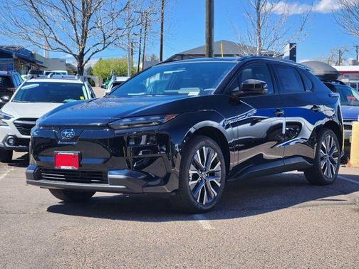 Black 2026 Subaru Solterra Touring XT