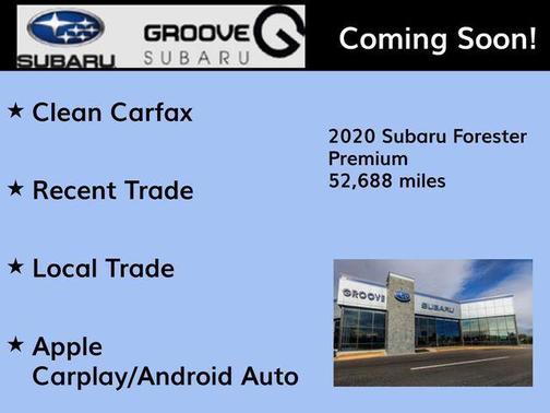 Crystal White Pearl 2020 Subaru Forester Premium