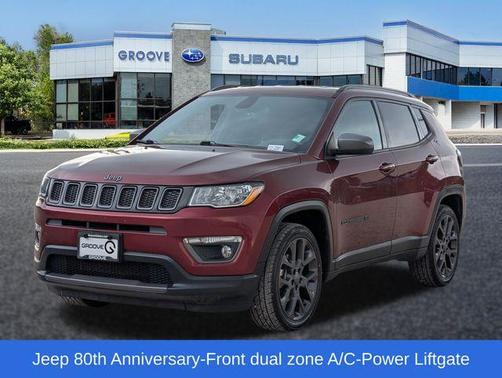 Velvet Red Pearlcoat 2021 Jeep Compass 80th Special Edition