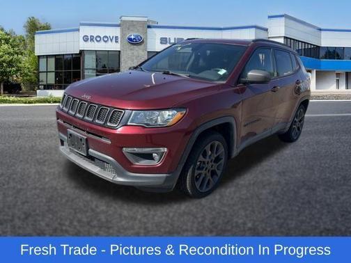 Velvet Red Pearlcoat 2021 Jeep Compass 80th Special Edition
