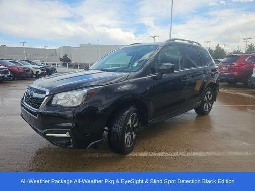 Crystal Black Silica 2018 Subaru Forester 2.5i Premium