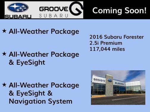 Quartz Blue Pearl 2016 Subaru Forester 2.5i Premium