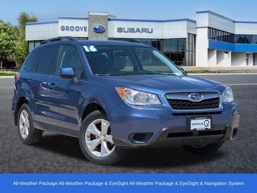 Quartz Blue Pearl 2016 Subaru Forester 2.5i Premium