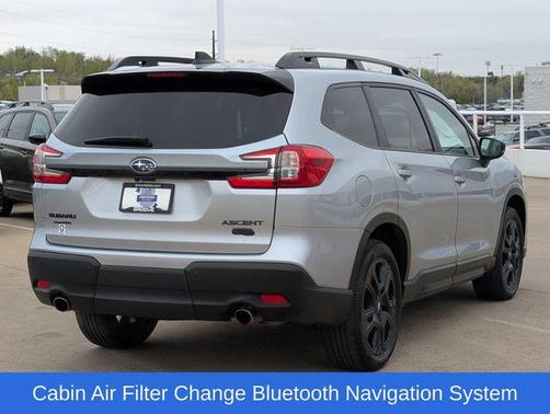 Ice Silver Metallic 2025 Subaru Ascent Onyx Edition Touring