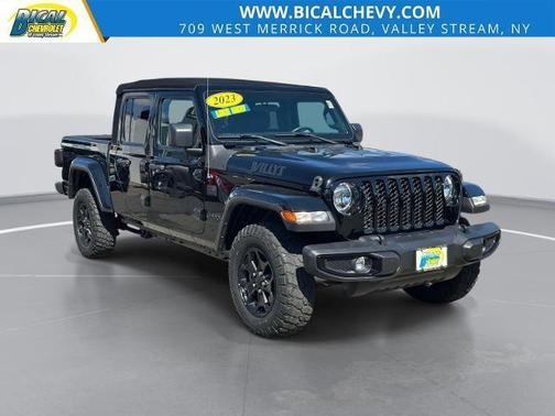 Black 2023 Jeep Gladiator Sport