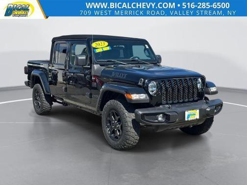Black 2023 Jeep Gladiator Sport