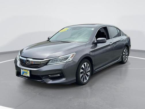 Gray 2017 Honda Accord Hybrid Touring