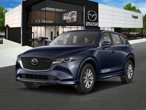 Deep Crystal Blue Mica 2024 Mazda CX-5 2.5 S Preferred Package SUV