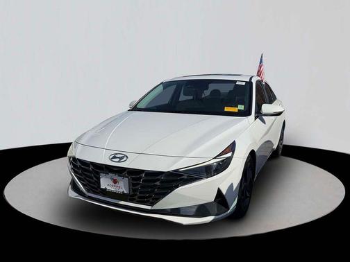 Serenity White Pearl 2023 Hyundai ELANTRA Limited