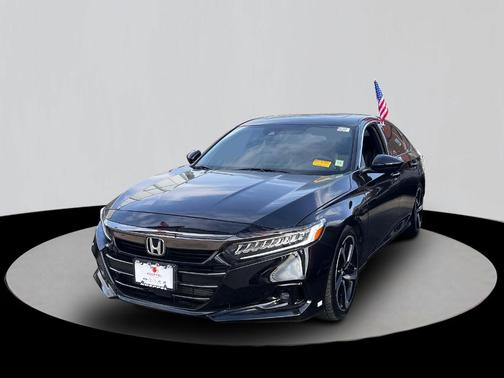 Black 2021 Honda Accord Sport 2.0T