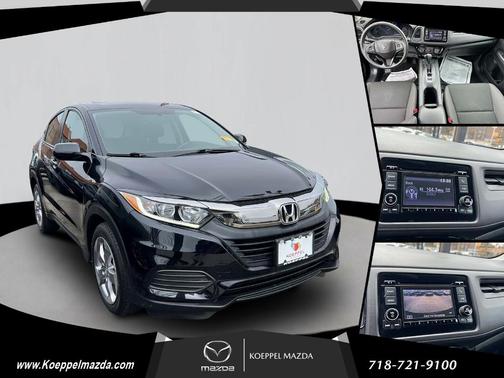Crystal Black Pearl 2020 Honda HR-V LX