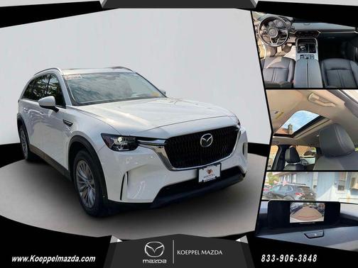 Rhodium White Metallic 2024 Mazda CX-90 Preferred Plus