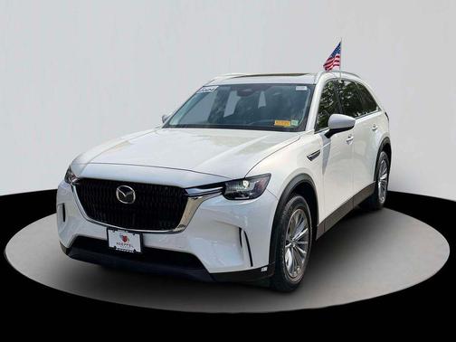 Rhodium White Metallic 2024 Mazda CX-90 Preferred Plus