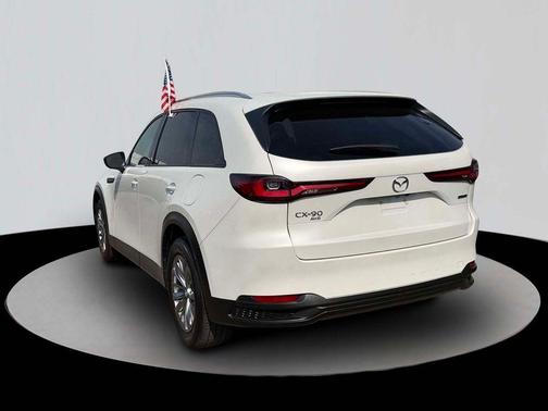 Rhodium White Metallic 2024 Mazda CX-90 Preferred Plus