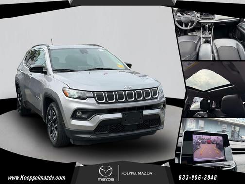 Billet Silver Metallic Clearcoat 2022 Jeep Compass Latitude