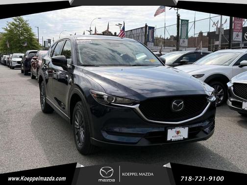 Deep Crystal Blue Mica 2020 Mazda CX-5 Touring