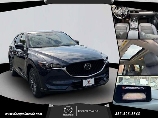 Deep Crystal Blue Mica 2020 Mazda CX-5 Touring
