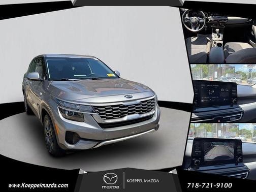 Steel Gray 2021 Kia Seltos LX