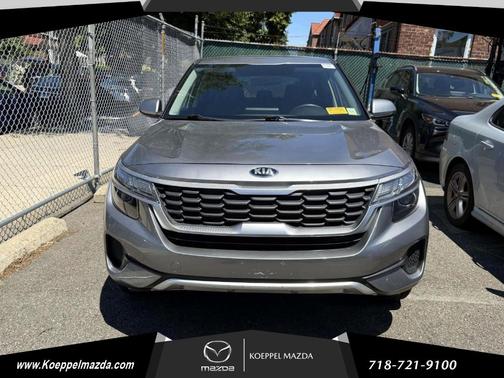Steel Gray 2021 Kia Seltos LX