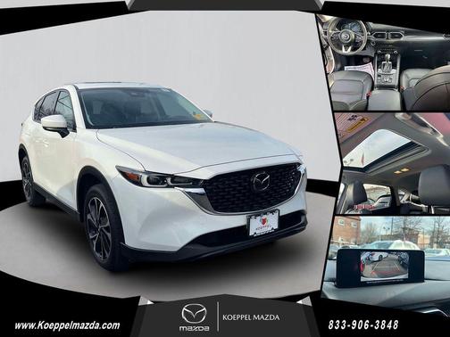 Rhodium White Metallic 2023 Mazda CX-5 2.5 S Premium Plus Package