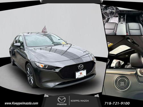 Machine Gray Metallic 2025 Mazda Mazda3 FWD w/Preferred Package