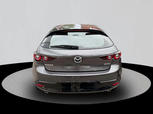 Machine Gray Metallic 2025 Mazda Mazda3 FWD w/Preferred Package