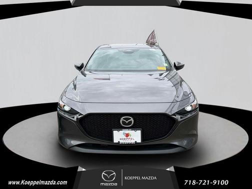 Machine Gray Metallic 2025 Mazda Mazda3 FWD w/Preferred Package