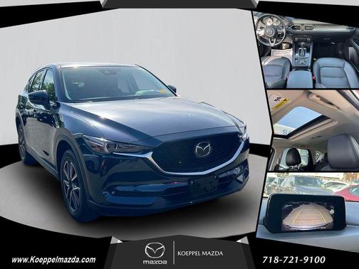 Deep Crystal Blue Mica 2018 Mazda CX-5 Grand Touring