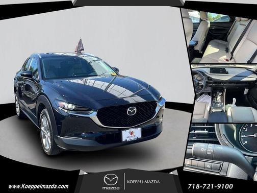 Jet Black Mica 2023 Mazda CX-30 2.5 S Preferred Package