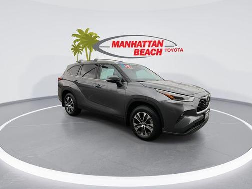 Magnetic Gray Metallic 2021 Toyota Highlander XLE