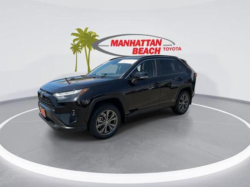 Midnight Black Metallic 2023 Toyota RAV4 Hybrid XLE Premium