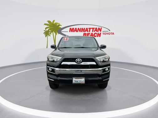 Midnight Black Metallic 2016 Toyota 4Runner Limited