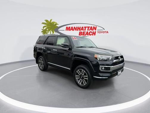 Midnight Black Metallic 2016 Toyota 4Runner Limited