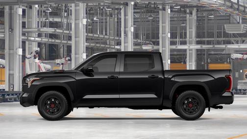 Midnight Black Metallic 2026 Toyota Tundra Hybrid TRD Pro