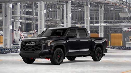 Midnight Black Metallic 2026 Toyota Tundra Hybrid TRD Pro