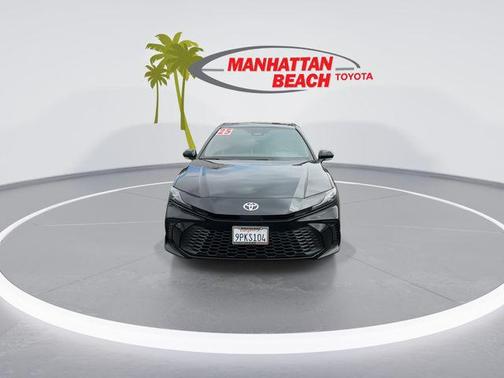 Midnight Black Metallic 2025 Toyota Camry SE