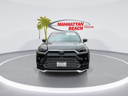 Midnight Black Metallic 2025 Toyota Grand Highlander Hybrid Limited MAX
