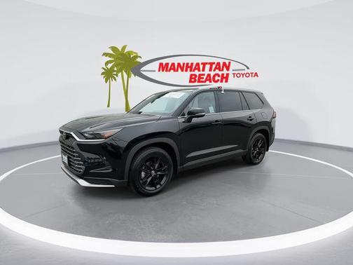 Midnight Black Metallic 2025 Toyota Grand Highlander Hybrid Limited MAX