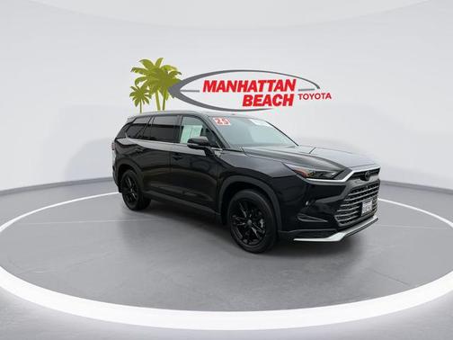 Midnight Black Metallic 2025 Toyota Grand Highlander Hybrid Limited MAX