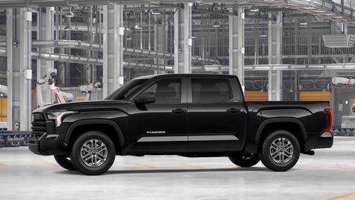 Midnight Black Metallic 2026 Toyota Tundra SR5