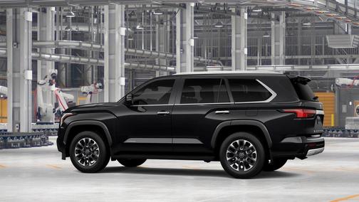 Midnight Black Metallic 2026 Toyota Sequoia Limited