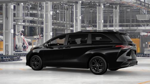 Midnight Black Metallic 2026 Toyota Sienna XSE 7 Passenger