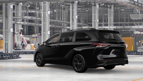 Midnight Black Metallic 2026 Toyota Sienna XSE 7 Passenger
