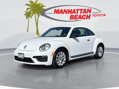 Pure White 2018 Volkswagen Beetle 2.0T S